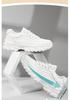 Men's Hidden Height Sports Casual Shoes - Spring Low-Top, Cowhide Upper, Thick Sole, White Running Board Shoes