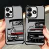 Super Sports Car Simple Desgin Soft Phone Case For Xiaomi Redmi Note 14 15 Pro Plus 13 12 11S 11T 5G 10 9S 9 Plating Anti-Fall F