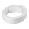 Raised Toilet Seat, 136.1 kg Load Capacity, 88.9 mm Lift Height, Commode Elevated Toilet Seat Riser with Enlarged Opening for Seniors, Elderly,