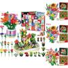 Blumenstrauß Weihnachtskalender Adventskalender Blind Box Mit DIY-Spaß für Feiertagsdekoration