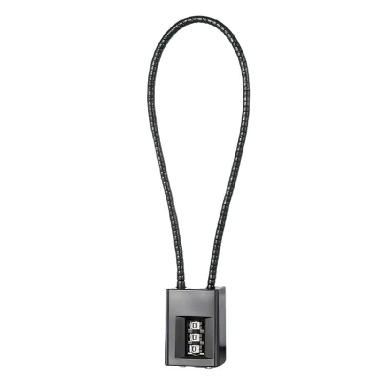 

Combination Lock Cable Lock for Travel, Luggage, Cycling Helmets, Wire Rope 3 Digits Padlock Password Code Security Lock