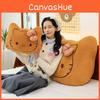 Plush Pillow With Short Pile Fur For Home Decor And Comfort