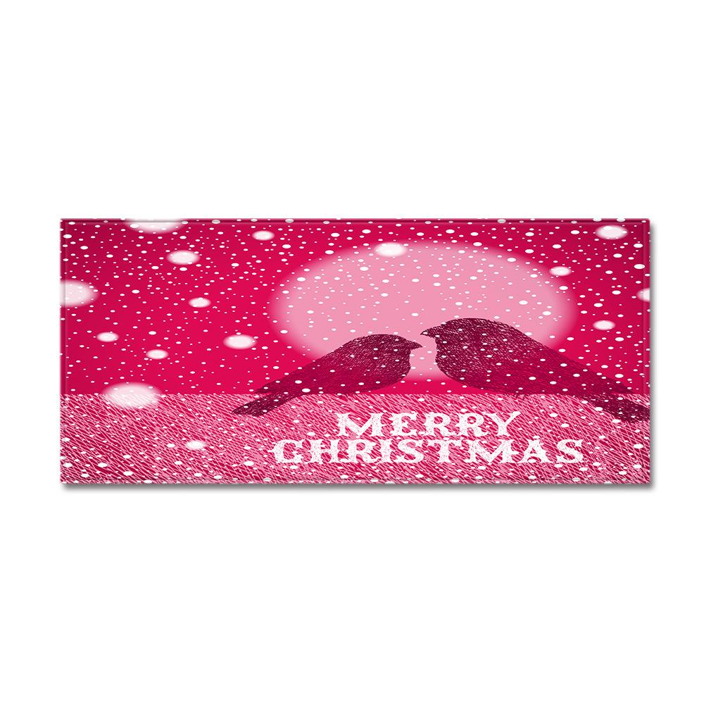 

Рождественский кухонный песочный ковер придверный коврик длинный напольный коврик 40*60cm