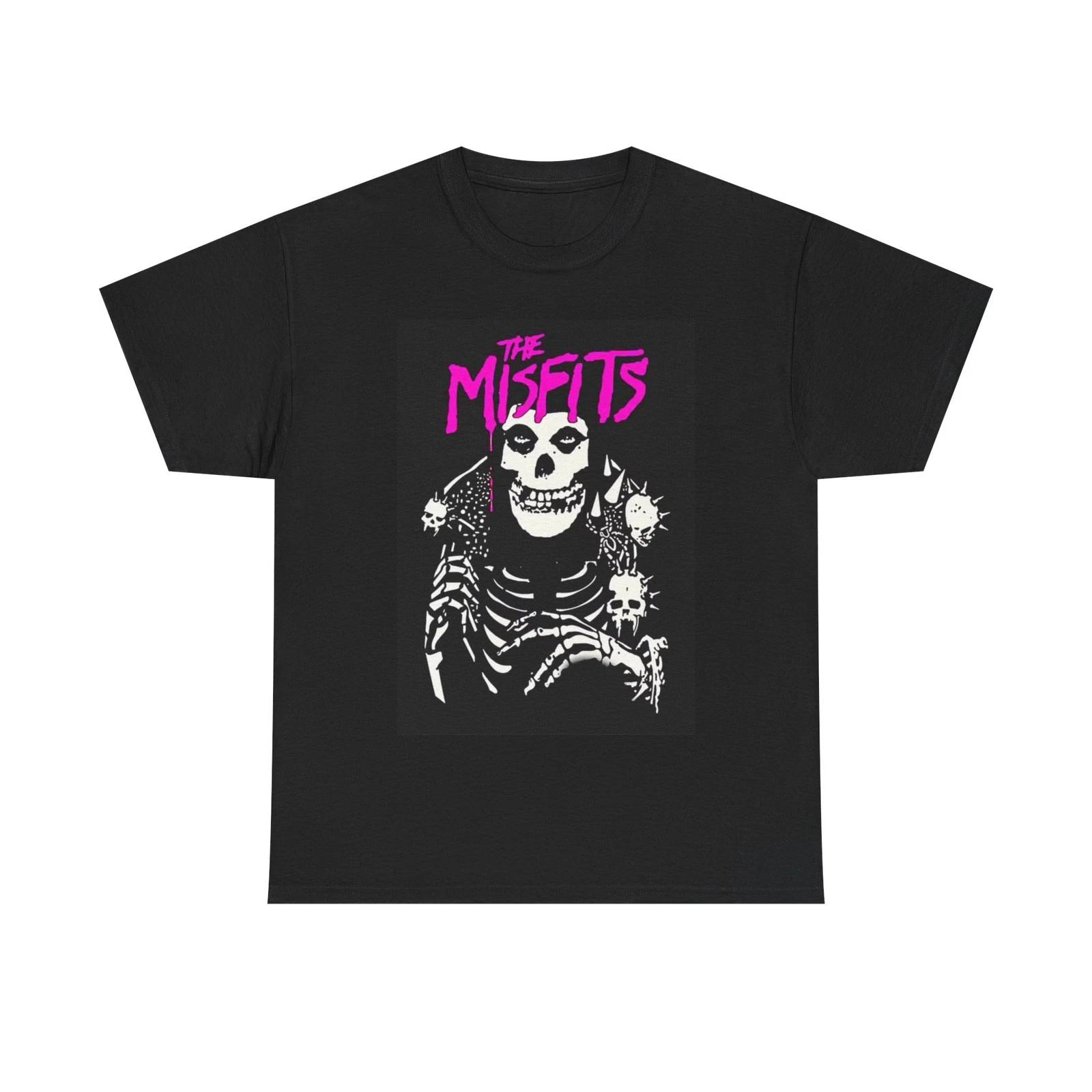 The misfits T-shirt vintage purple graphic retro design Unisex Heavy Cotton Tee 3XL