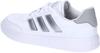 Кроссовки Adidas Courtblock Women cloud white/silver metallic/grey two
