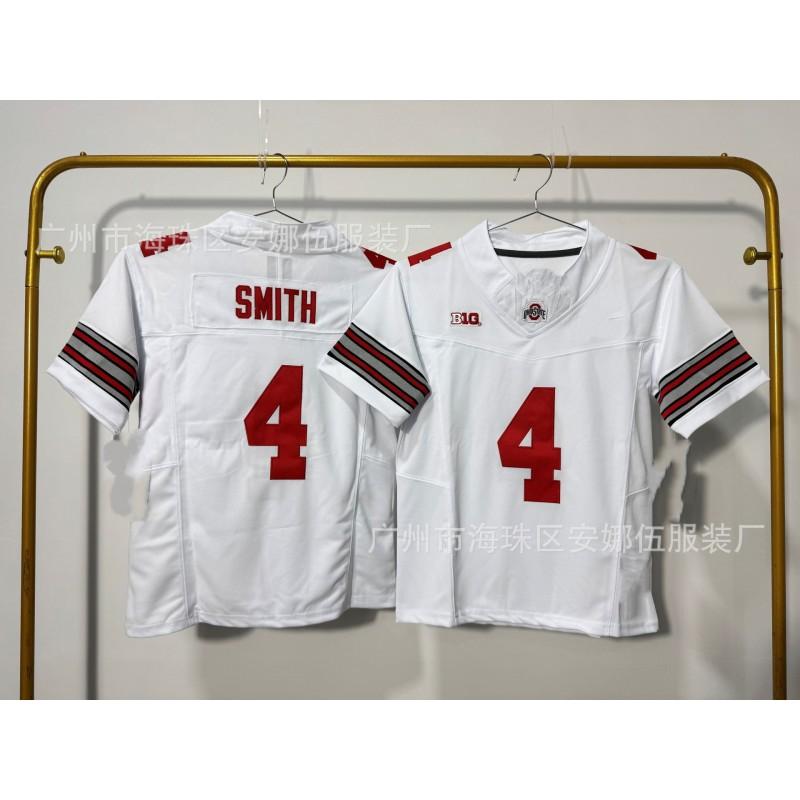 2026 Ohio State Buckeyes 4 Besticktes Footballtrikot Teamsport