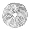 Kids Metallic Ruffle Elastic Hair Scrunchie Wide Hair Band Ponytail Holder Hair Tie for Girls Headwear