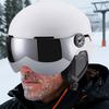 Snowboard Helmet Shockproof Warm Hat with Goggles Outdoor Protective Snow Ski Helmet for Men Women Youth Adults Skiers