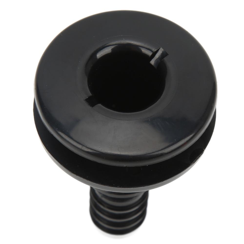 Multi-size Boat Through Hull Connector ABS Plastic Drain Outlet Thru Hull Fitting Marine