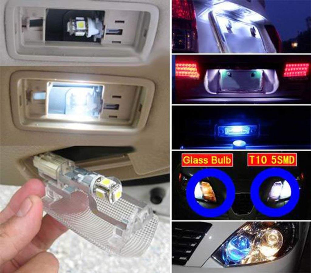 T10 W5W Led Car Light - Safego Bulb Wedge Type Light Bulb Car Lamp