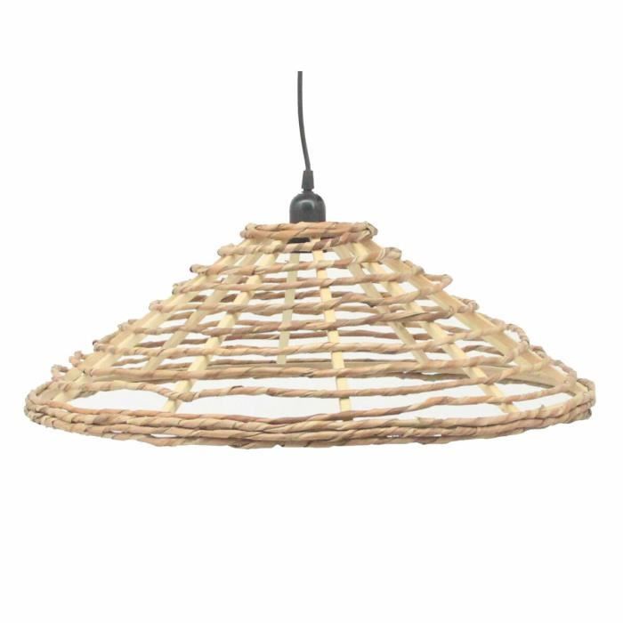 Suspension - Urbaine - Marron - Rotin - 220V - 50W - 57x57x19cm