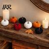 Velvet Pumpkin Decor 20 PCS Decorative Ornaments, Multi-Color Artificial Fall Harvest Table Centerpieces for Mantel Shelf, Farmhouse Centerpiece