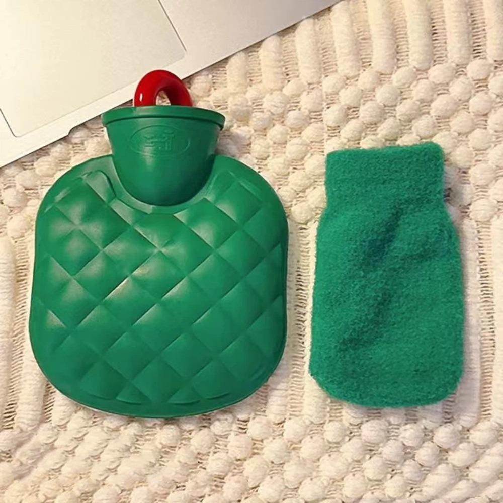 Anti-scalding Hot Water Bottle Removable Cover Hand Warmer Cute Hot Water Bag Hand Warming