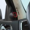 For 2011-2024 Dodge Durango ABS Red Interior Front Door Speaker Cover Ring Trim