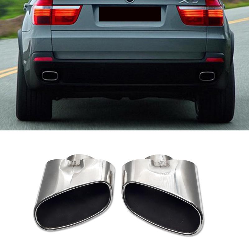 Compatible with BMW X5 Models (07-21) Tailpipe Modification - M Large Opening Decorative Exhaust Tip