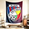 FC Viktoria Plzen  (1) Tapestry Suitable For Decorating Homes Dorms And Bedrooms Soft To The Touch And A Perfect Gift For Friends And Family