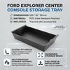 Center Console Organizer Tray Compatible with Explorer 2025 2026, Upgraded Armrest Storage Insert Compatible with Explorer Active ST, Easy Install