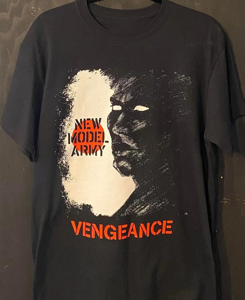 

ВИНТАЖНАЯ НОВАЯ МОДЕЛЬ ARMY Альбом Vengeance Черная Полноразмерная Подарок Фанатам OM875 Унисекс Футболка XXXXL
