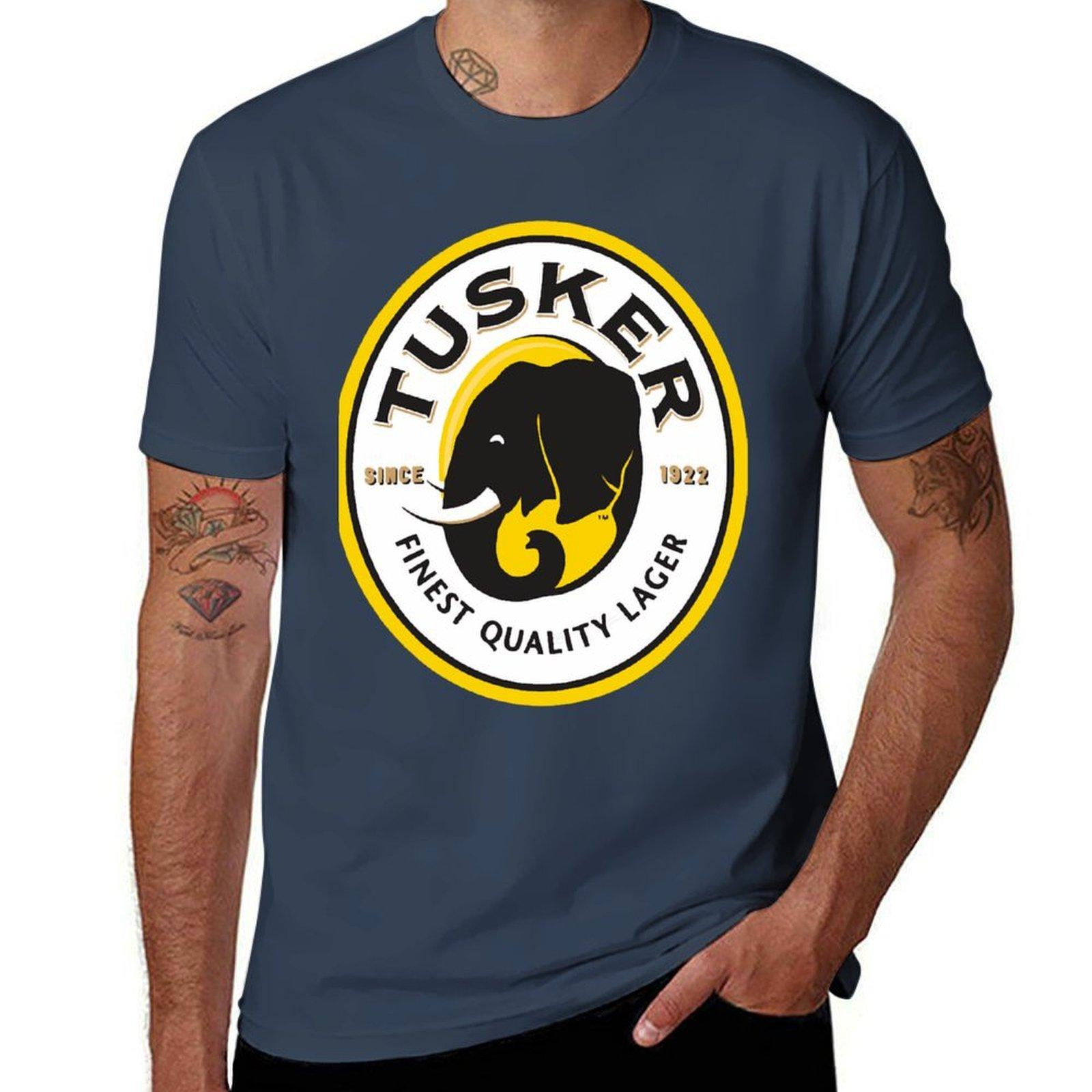Tusker Lager Tshirt Lightweight Sport Basic Tshirt S