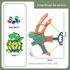 Catapult Sticky Ball & Bow Set: Educational Parent-Child Cartoon Dartboard Toy