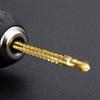 6pcs Hole Opening Grooving Drills 3-8MM HSS Drill Bits Twist Bore Bits  Hand Drill Accessories