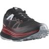 Salomon Ultra Glide 2 Trail Running Size Shoes, Unisex, Black/Biking Red/Pearl Blue, 27.5