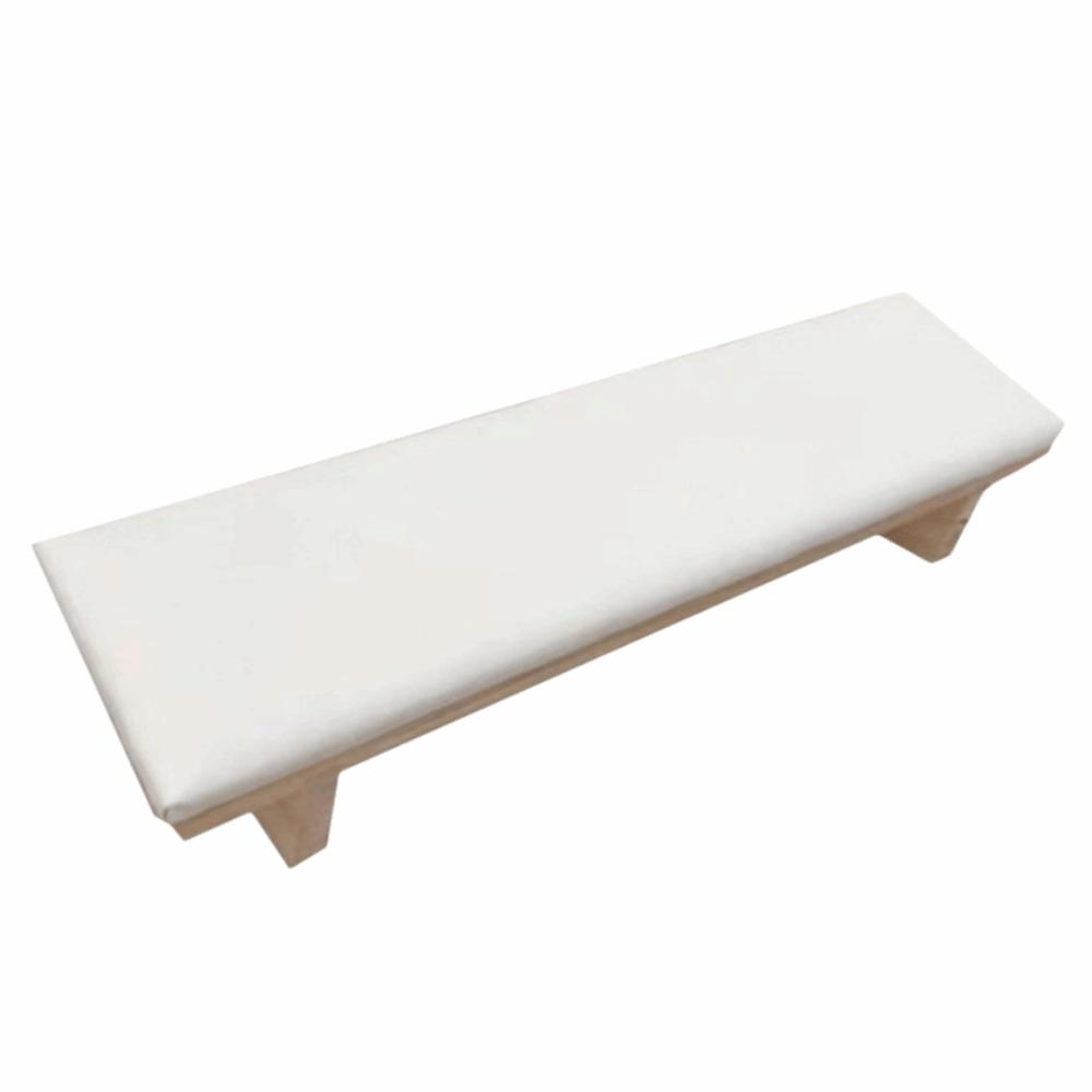 Wooden Base Beveled Hand Pillow Tilt Design Nail Art Stand Nail Arm Rest Cushion Nail Art Tool