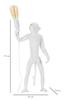 Table Lamp Monkey White Cm Ø 26X34X55