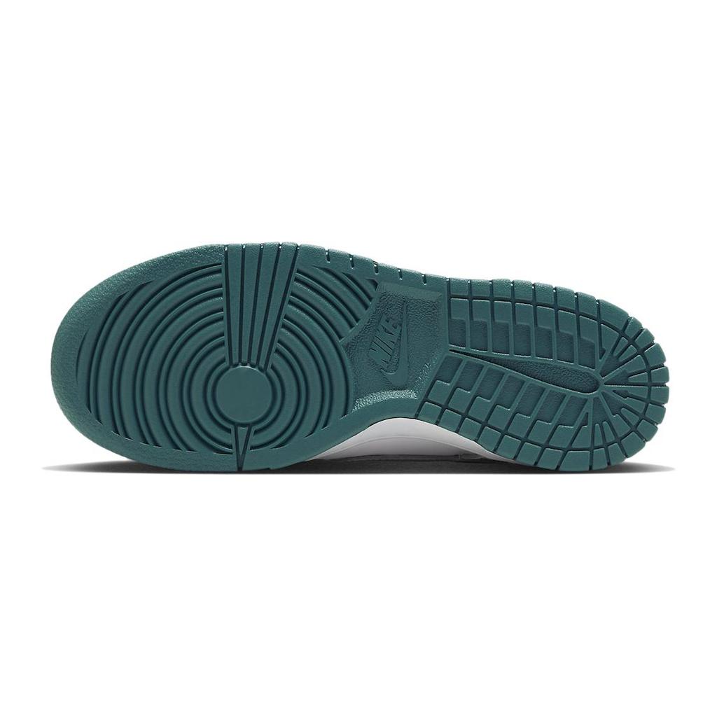 New Nike Dunk Low White Grey Teal GS FD9911-101