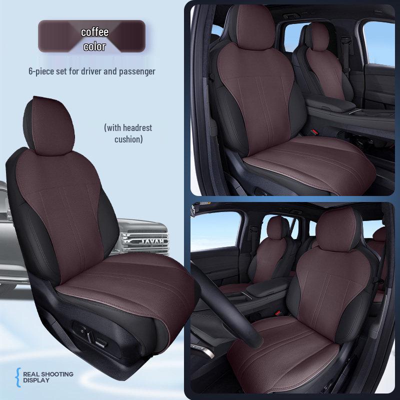 Haval H9 Universal Seat Cushion: Four-Season Breathable Ventilated Cover for Five-Seater Cars.