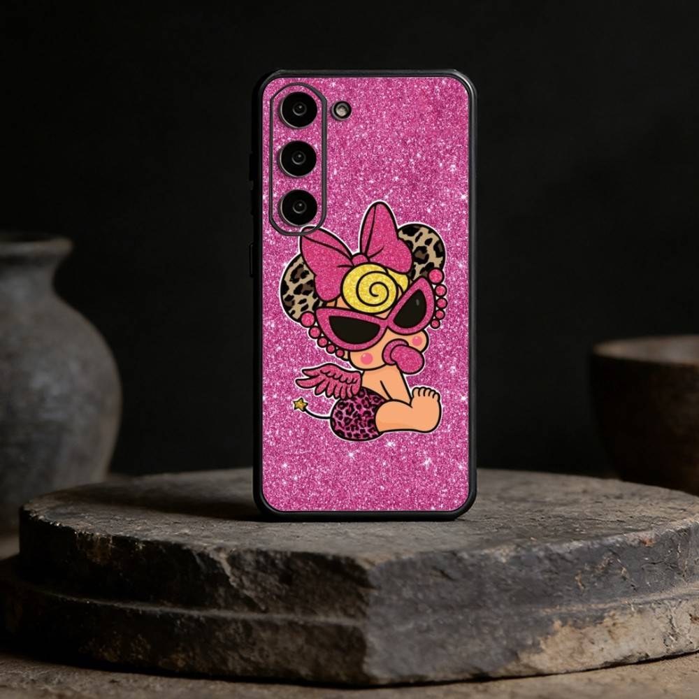 H-Hysteric COLORFUL M-Mini Phone Case For Samsung Galaxy A20,21s,22,31,32,52,53,72,73,80,91 Soft Black Shell