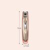 Tagliaunghie Tagliaunghie antispruzzo Design staccabile Tagliaunghie Strumento per unghie manicure in acciaio inossidabile