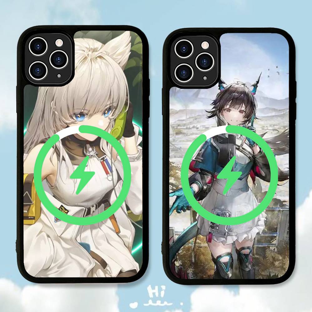 Popular Game A-Arknights E-Endfield For Magsafe Magnetic Case For IPhone 17 Air 16 15 14 13 12 11 Pro Max Plus Wireless