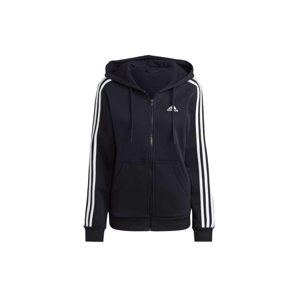 

Новая толстовка с капюшоном на молнии Adidas Free Shipping With AdiClub Essentials 3 Stripes HZ5743 L