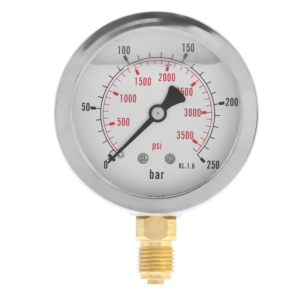 Excavator Hydraulic Pressure Test Kit with Testing Point Coupling and Gauge