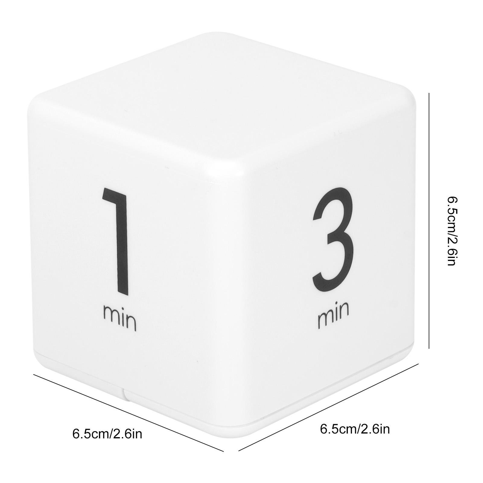 Zwaartekrachtsensor Kubus Digitale Timer met Display Tijdmanagement voor Huis Keuken School