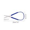 1Pcs Loop Scissors Colorful Grip Scissors Loop Handle Self-Opening Scissors Adaptive Cutting Scissors for Children Adults
