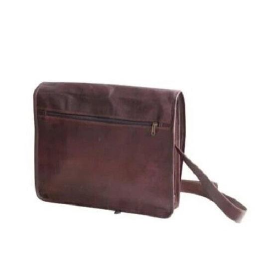Handmade Briefcase Bag Satchel Men's Real Leather Vintage Laptop Messenger