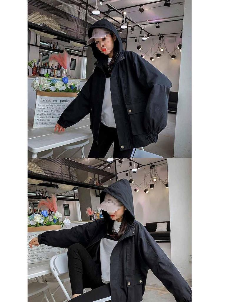 2023 Korean Style Women's Loose Short Jacket - Spring/Autumn Versatile Student BF Mori Workwear