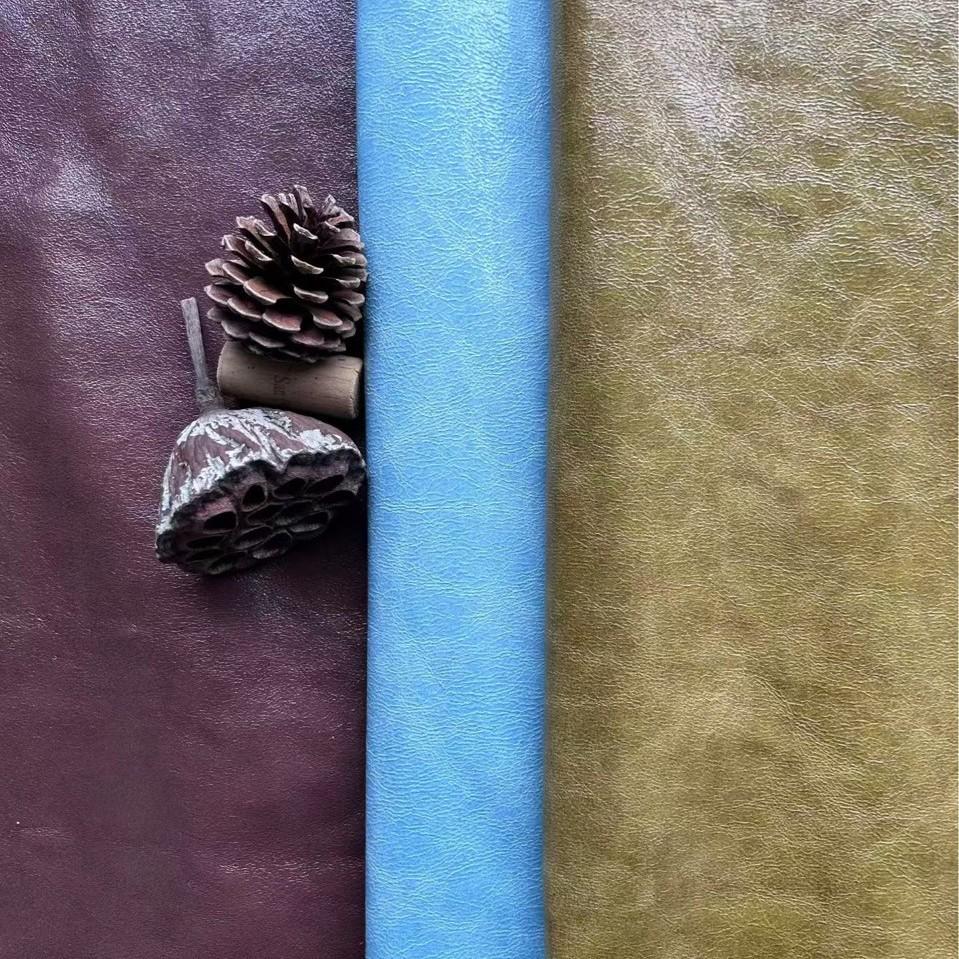 

Soft-Touch Fabric and PU Artificial Leather for Luggage and Shoes 0.9 mm