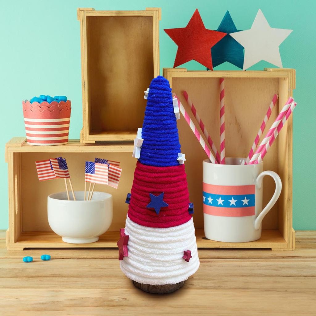 Table Decorations Patriotic  Tiered Tray Decorations, Independence Day Home Decor, Red  And Blue Party Table Decorations