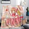 Cardcaptor Sakura Kinomoto Sakura Theme Collection flannel blanket, stylish for home decor, great gift choice