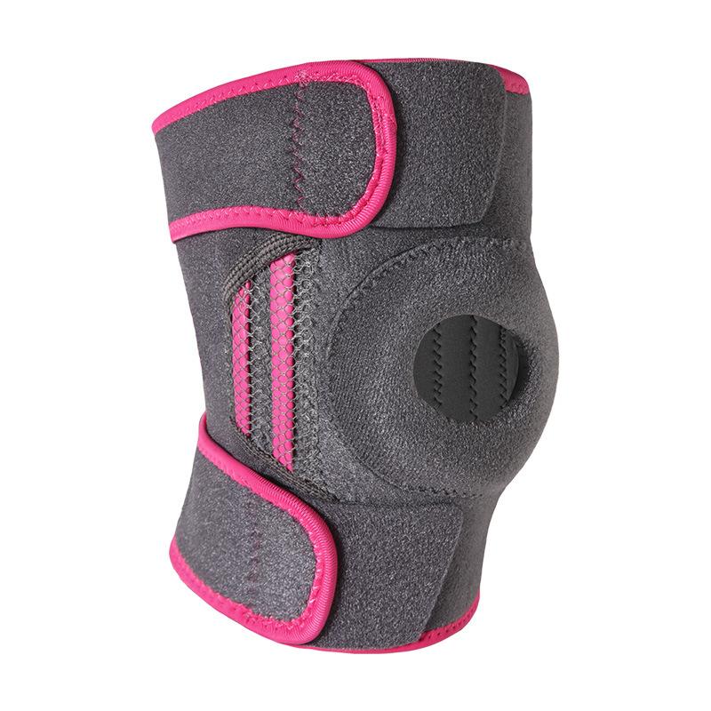 Sport kniebeschermers Bergbeklimmen Professionele beschermende uitrusting Mannen anti-slip ondersteuning Kniebeschermer Drukverhogende dames basketbal hardlopen