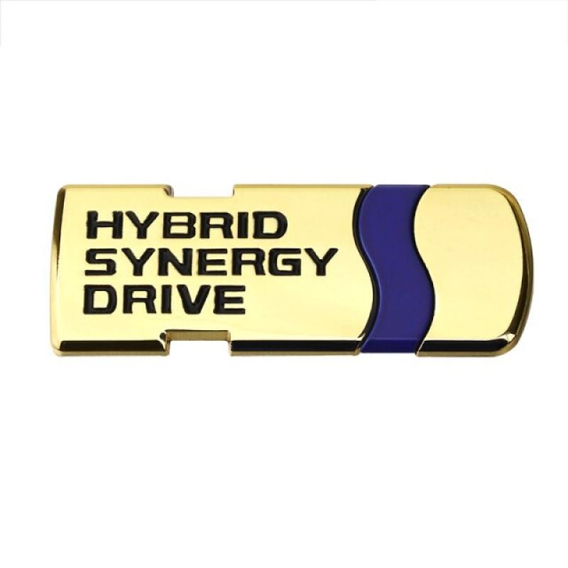 1ks Hybridní 3D kovové samolepky Odznak karoserie Odznak zavazadlového prostoru pro To-yo/ta Chr Auris Camry Corolla Vios Levin YARiS L Příslušenství