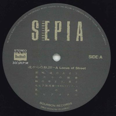 LP Record ISSEIFUBI SEPIA  Michi Karano Kiseki 28BLC3020 BOUBON 1986 Japan Japanese PopRock Used