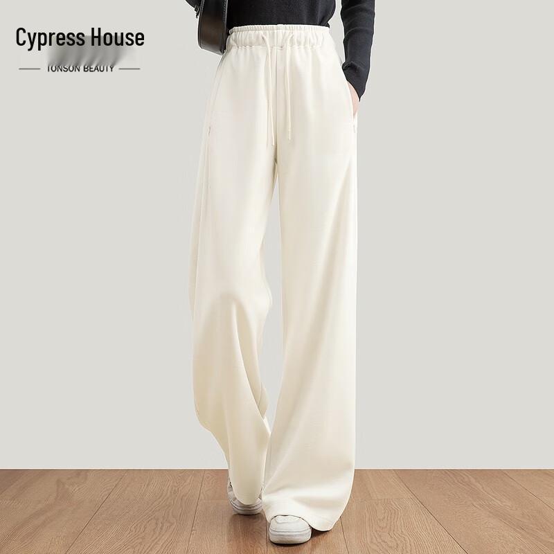 

Women s Loose Fit High-Waist Wide-Leg Pants M