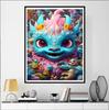 5D DIY Full Circle Diamond Painting "Comic Dragon Baby" Embroidery Cross Stitch Home Decor Gift