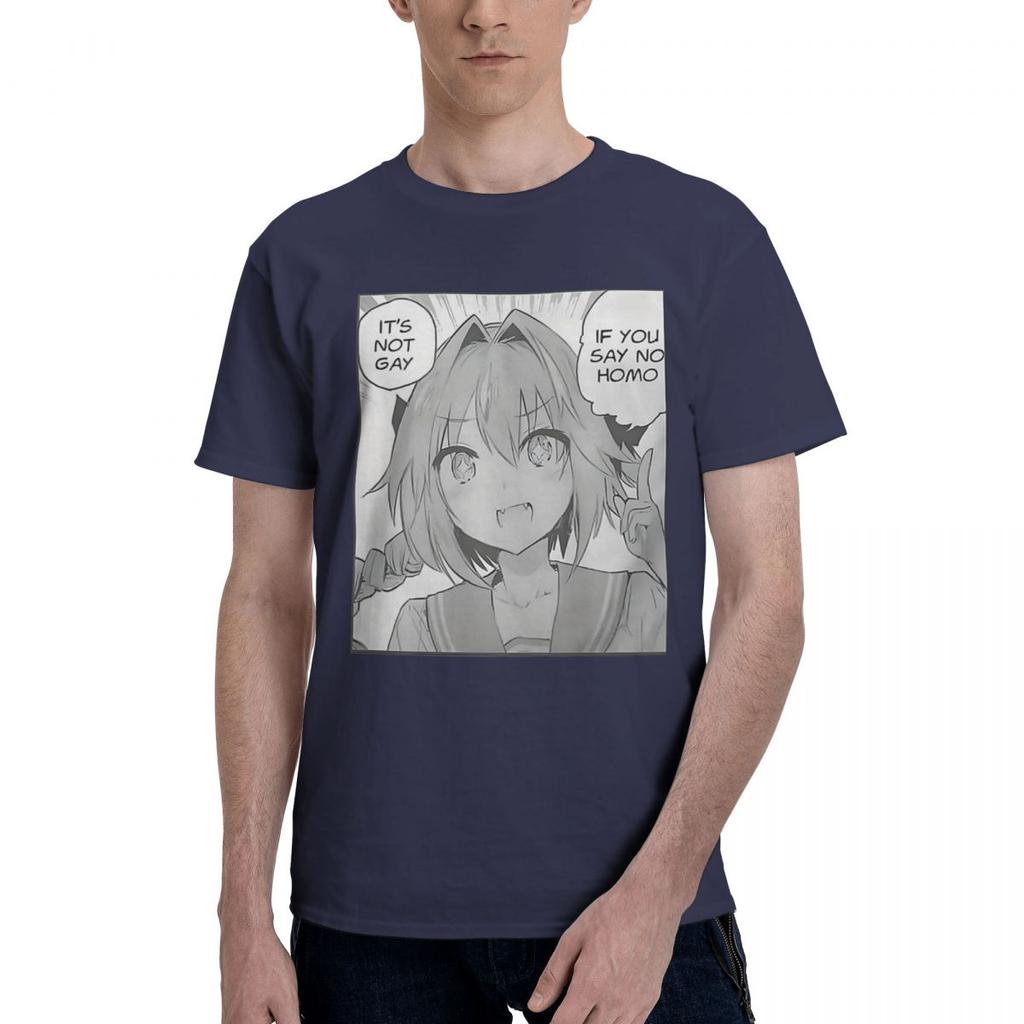 Astolfo Best Trap Fate Grand Order Tactical RPG Game 100 Cotton Casual Breathable Confortable Men Top Designer Clothes Men