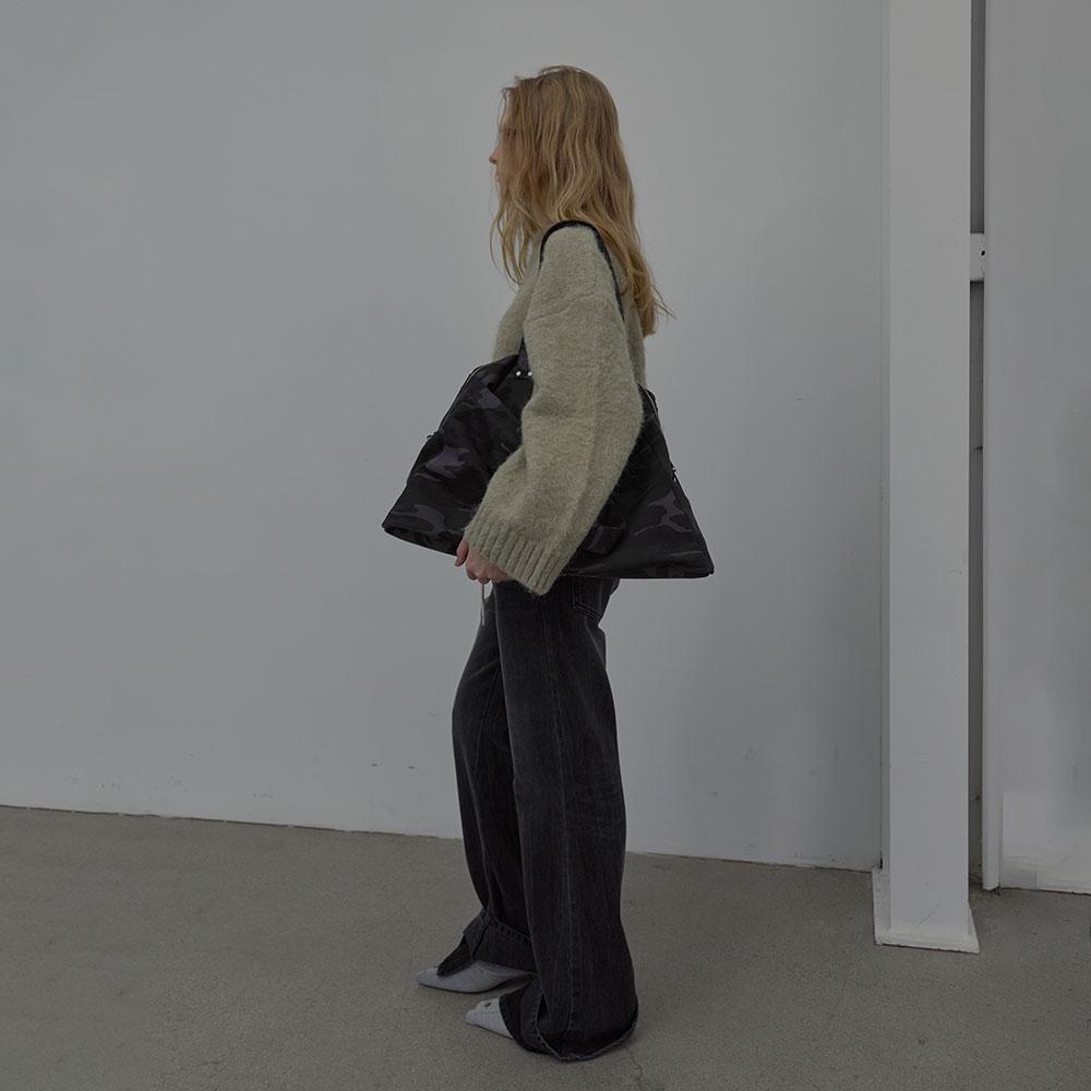 Lcdc™ Layered Camo Tote Bag (Dark Gray)