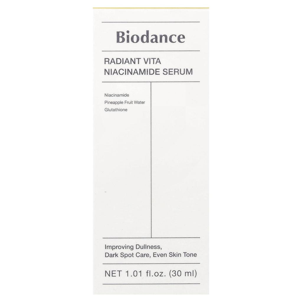 Biodance Radiant Vita Niacinamide Serum, 30ml (1.01 Fl Oz)